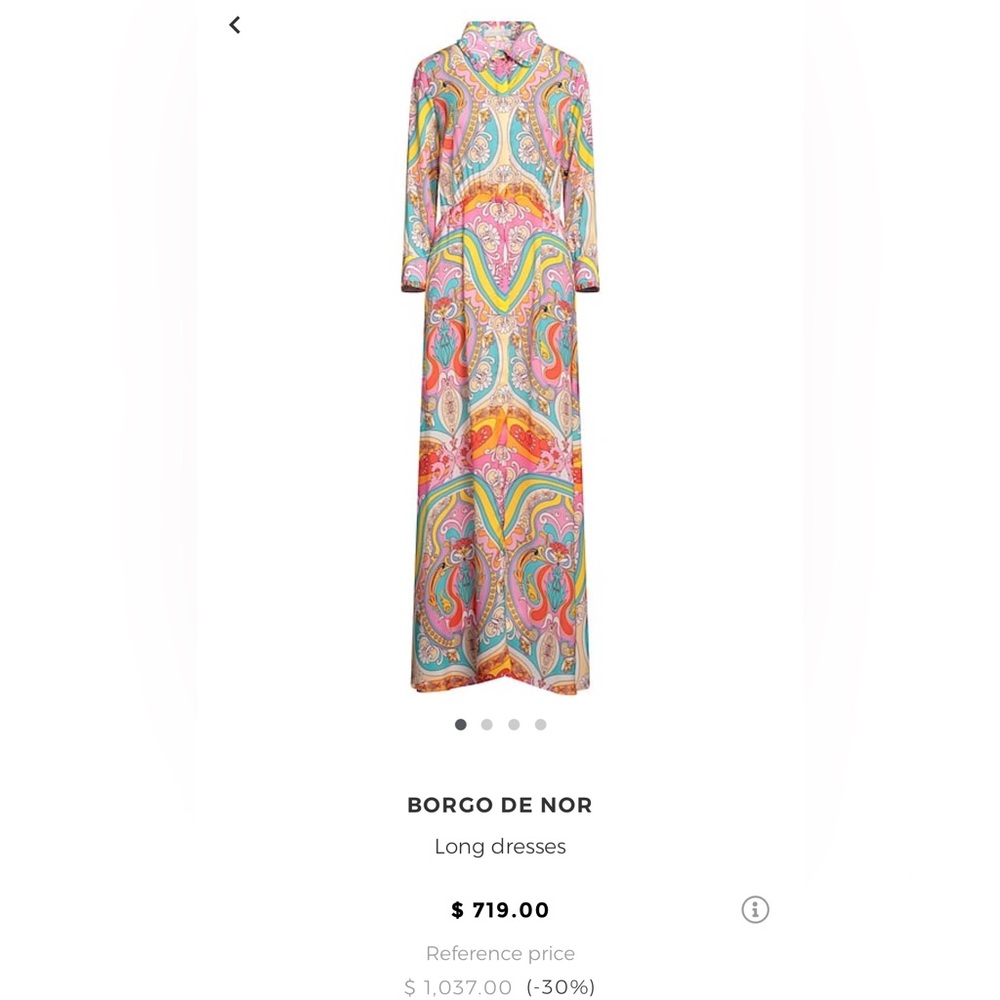 Borgo de Nor Maxi Dress- brand new